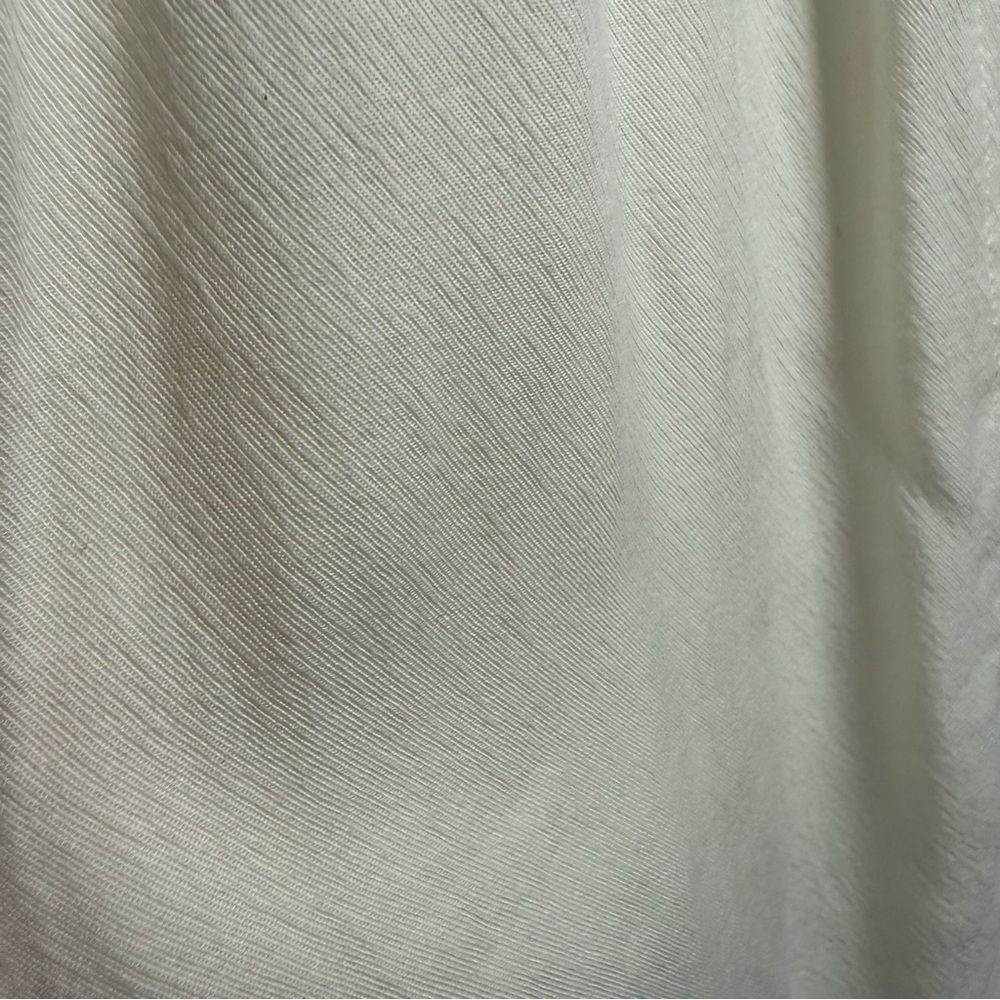 NWT Thread & Supply Maya Cream Dress Button Front Elastic Waist Size L - Picture 16 of 17